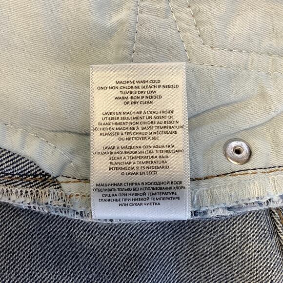 NEW! RE/DONE Levi's Easy Straight Size 26 Speedway jeans $315 msrp G18-3 - Picture 8 of 10